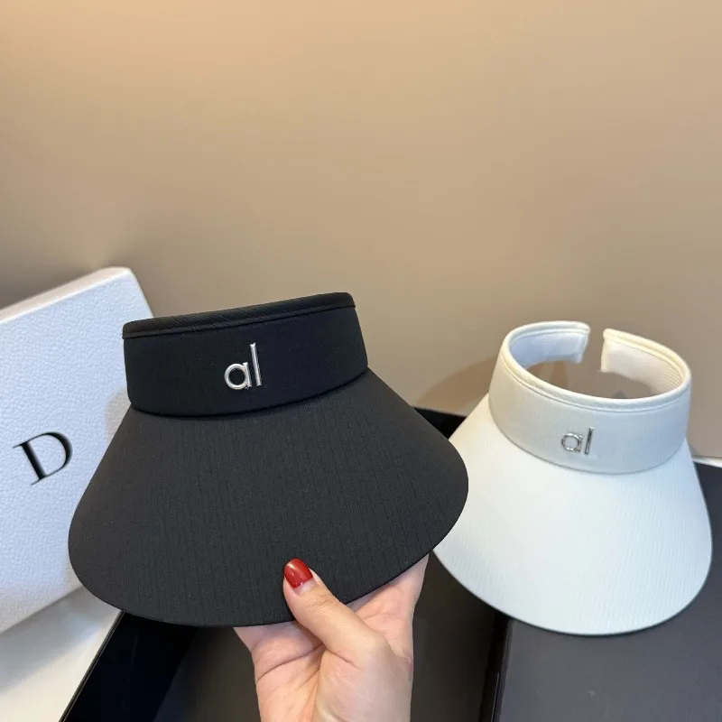 

Summer UPF50 Open Top Sun Visor Hat Lightweight Foldable Shell Design Quick Dry for Women Beach Travel Adjustable Ponytail Cap​​