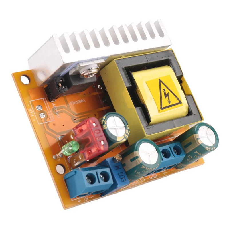 BAAJ-2X DC-DC 8-32V To 45-390V High Voltage Boost Converter ZVS Step-Up Booster Module