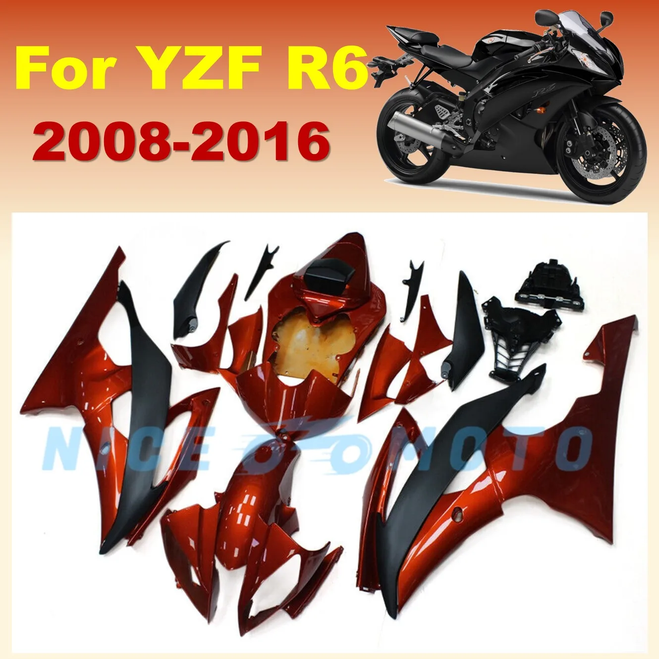 For Yamaha YZFR6 Yz… - image