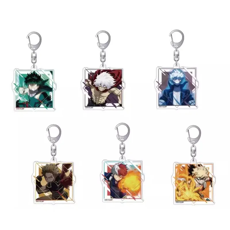 

Japan's popular anime My Hero Academia acrylic keychain anime peripheral cute exquisite fan Animation Derivatives