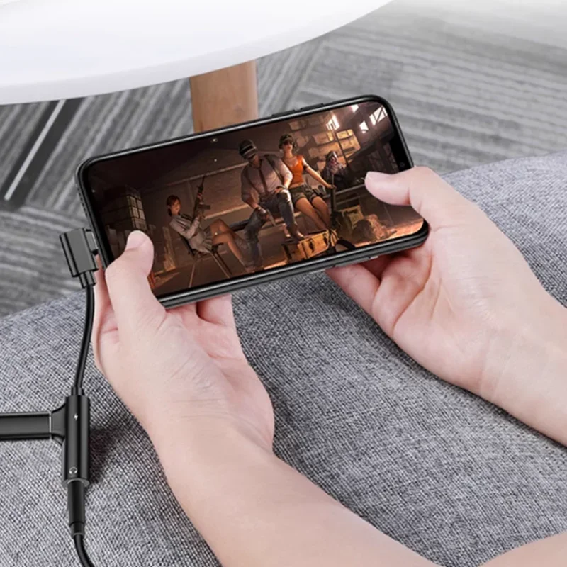 محول هاتف الكوع من النوع c ذكر أنثى إلى 35 ملم اثنين في واحد مناسب لهواوي فيفو الدخن k50pro HONOR 70 محول tc