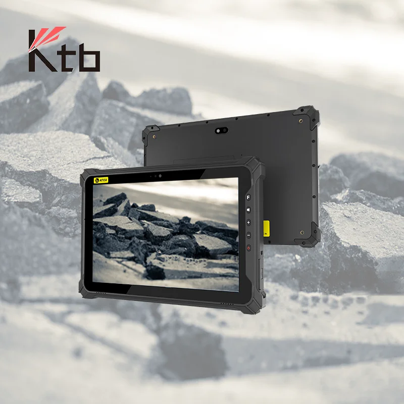 17IJ (EX) CE 10.1'' 10 Inch 4g Waterproof Outdoor Tablet Windows Three-proof And Explosion-proof Industrial Rugged Tablet Pc