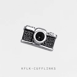 KFLK Fashion Camera Brooch Pins Exquisite Brand Brooches For Women Mens Costumes Badge Brooch Jewelry Wholesale