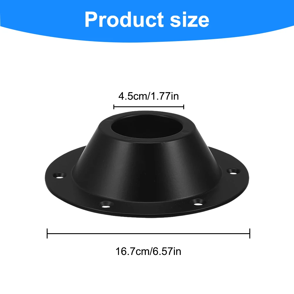 2 قطعة قاعدة الجدول RV جبل بما في ذلك تصاعد مسامير الركيزة الجدول الساق قاعدة ل RVs السفر المقطورات طاولات التخييم