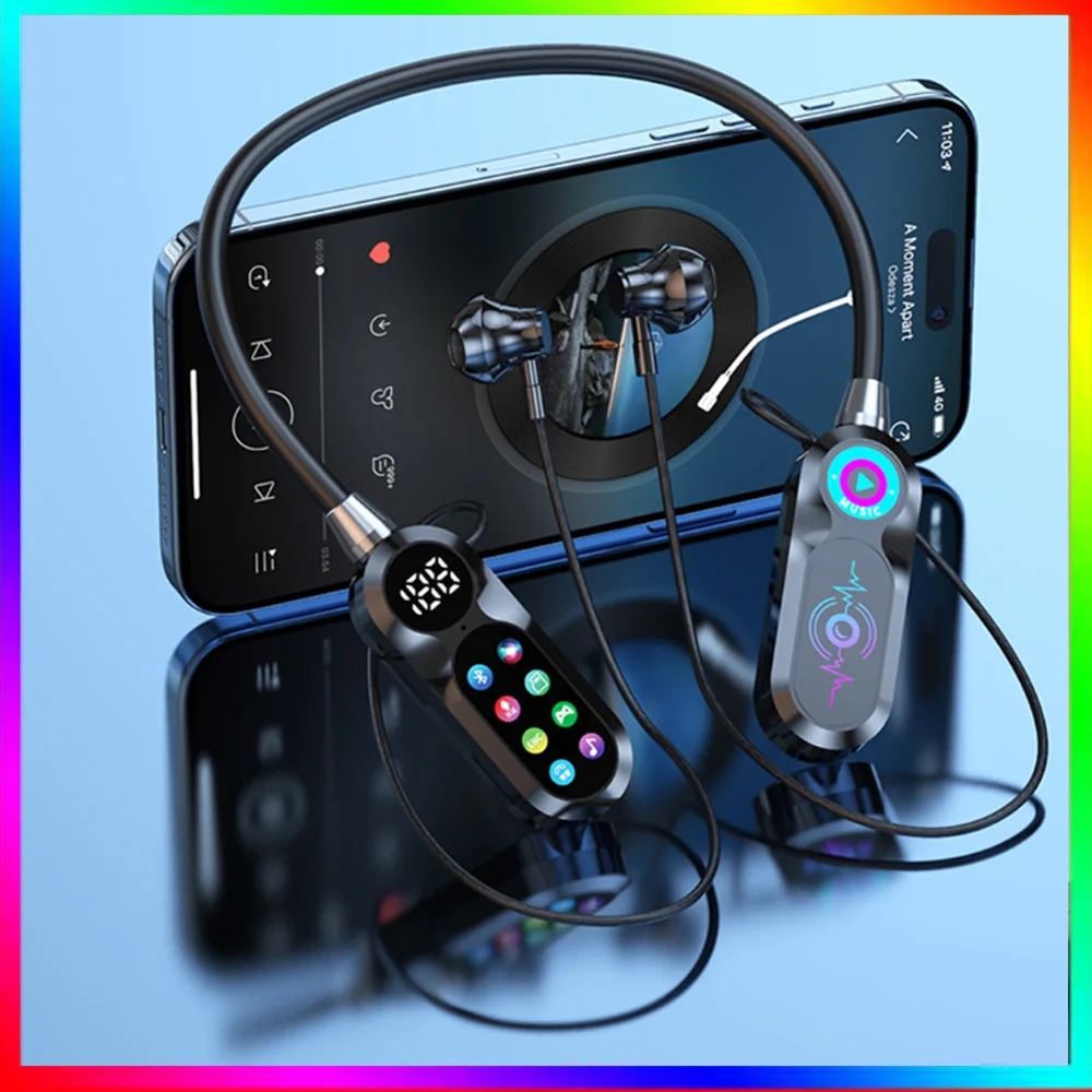 Led Bluetooth Earph… - image