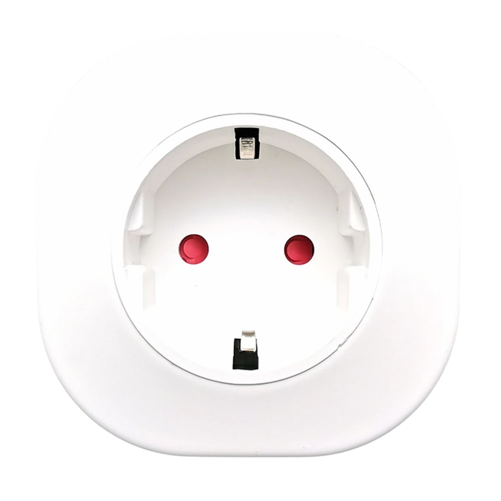 【Socket】 WiFi Socket Timing Voice Remote Control Plug 16A Home Automation EU Plug