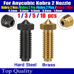 Volcano Nozzles For Anycubic Kobra 2 Nozzle For Anycubic Kobra 2 Neo/Kobra 2 Plus/Kobra 2 Pro/Anycubic Kobra 2 Max Nozzle 0.4mm