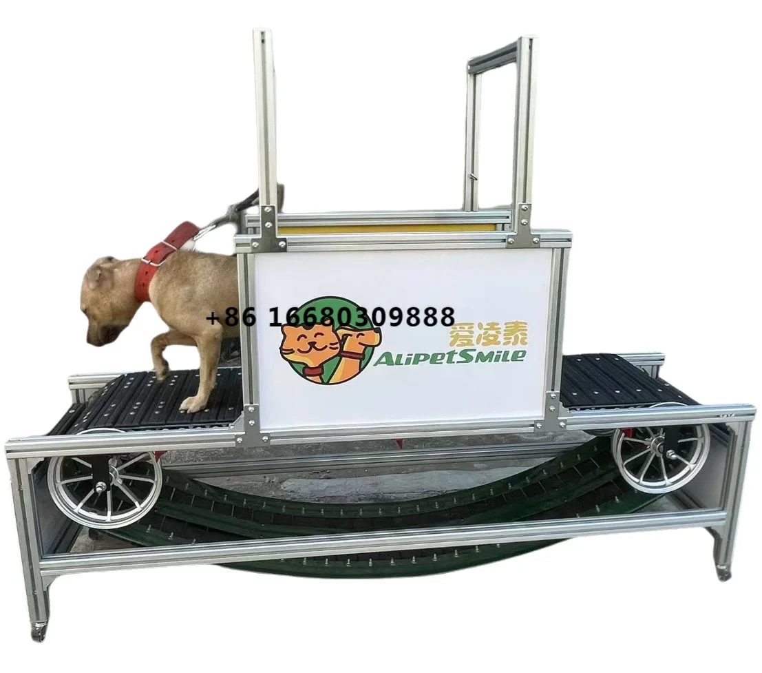 

Environmentally friendly Friendly Aluminum Dog Treadmill | Without motorization Slatmill for Dogs Exercise & Training