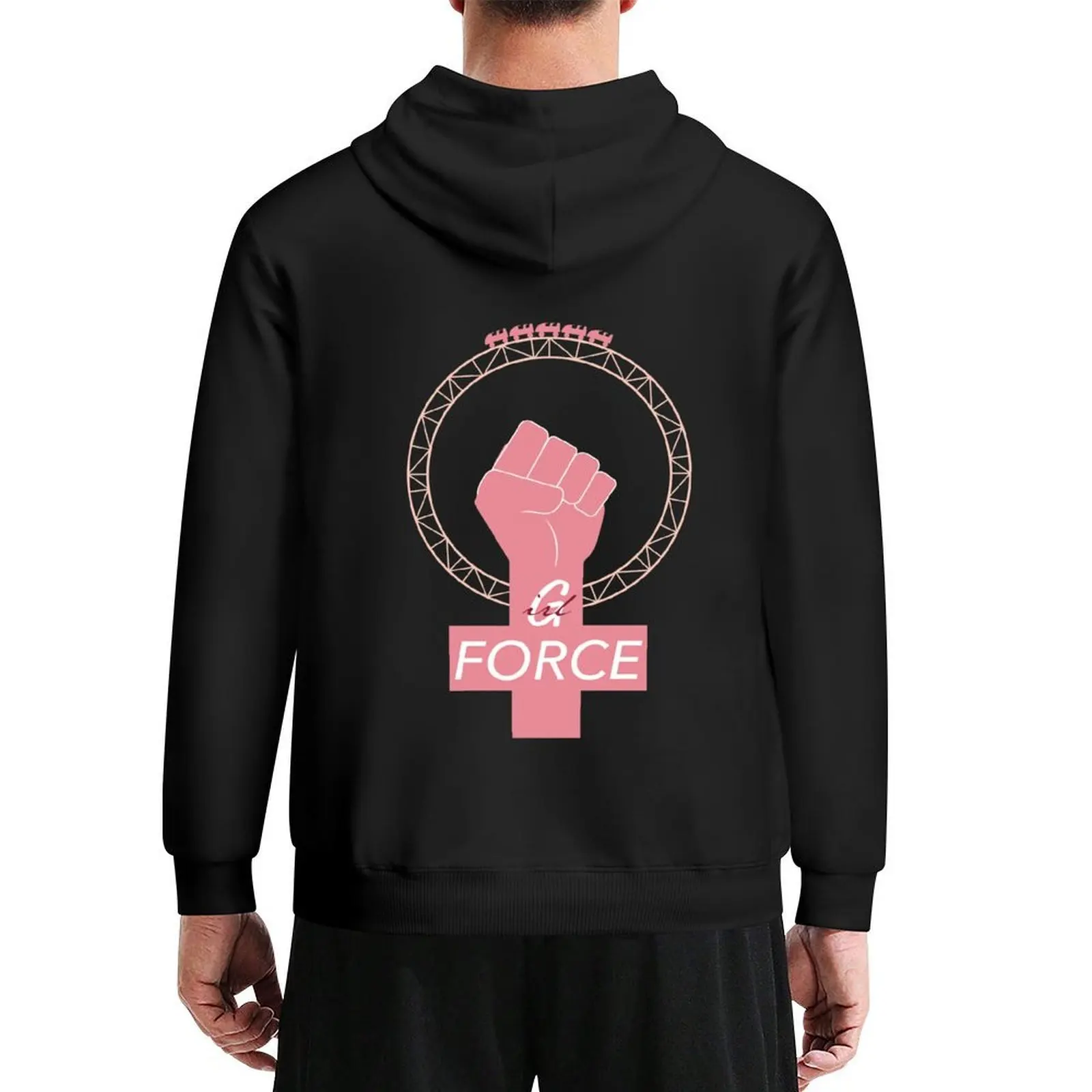 

G-Force Peach Logo Hoodie mens clothes aesthetic clothing men's sweat-shirt mens clothing tracksuits