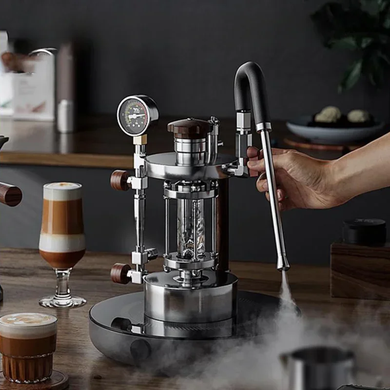 Coffee Espresso Milk Frother Camping Household Steam Milk Machine Portable Steam Milk Bubbler