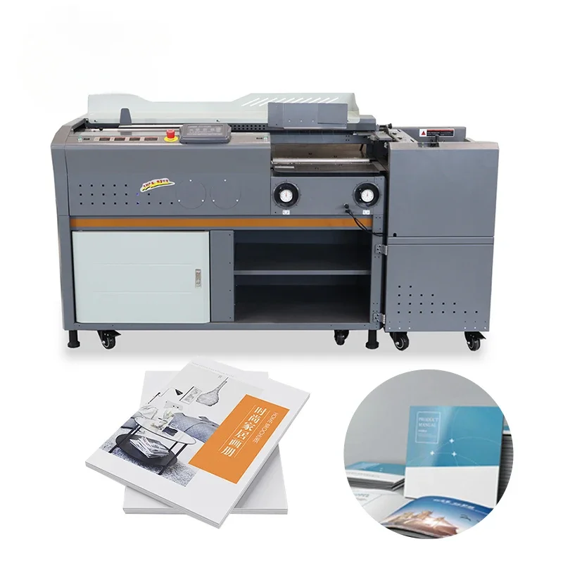 Fully Automatic Hot Glue A3 A4 Perfect Book Binder Book Binding Machine Glue Binding Machine For Book