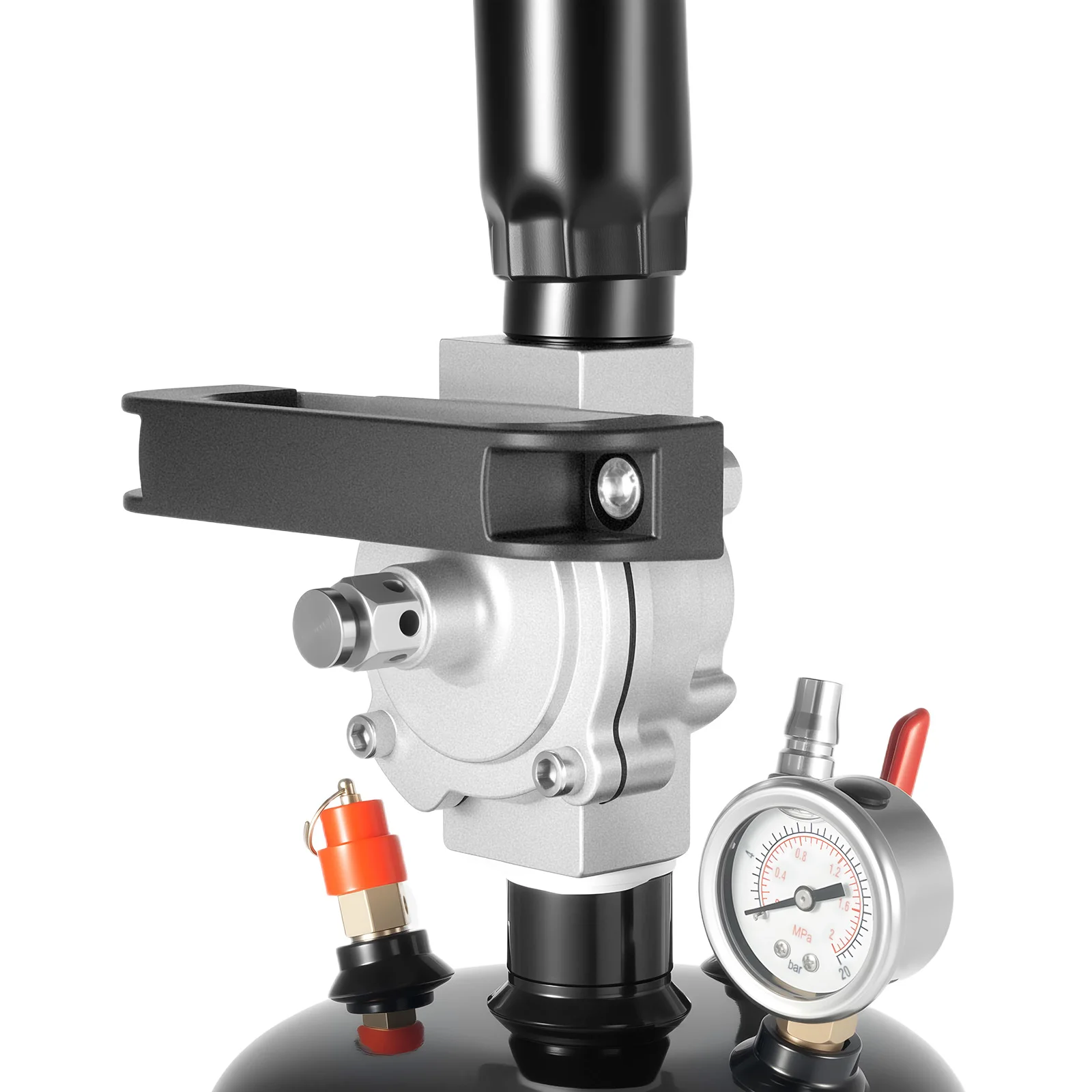 Air Tire Bead Sealer 1MPa Reifenfüller-Booster, tragbarer Reifenmontierer, 1 l, für Motorräder und batteriebetriebene Fahrzeuge – Detail 13