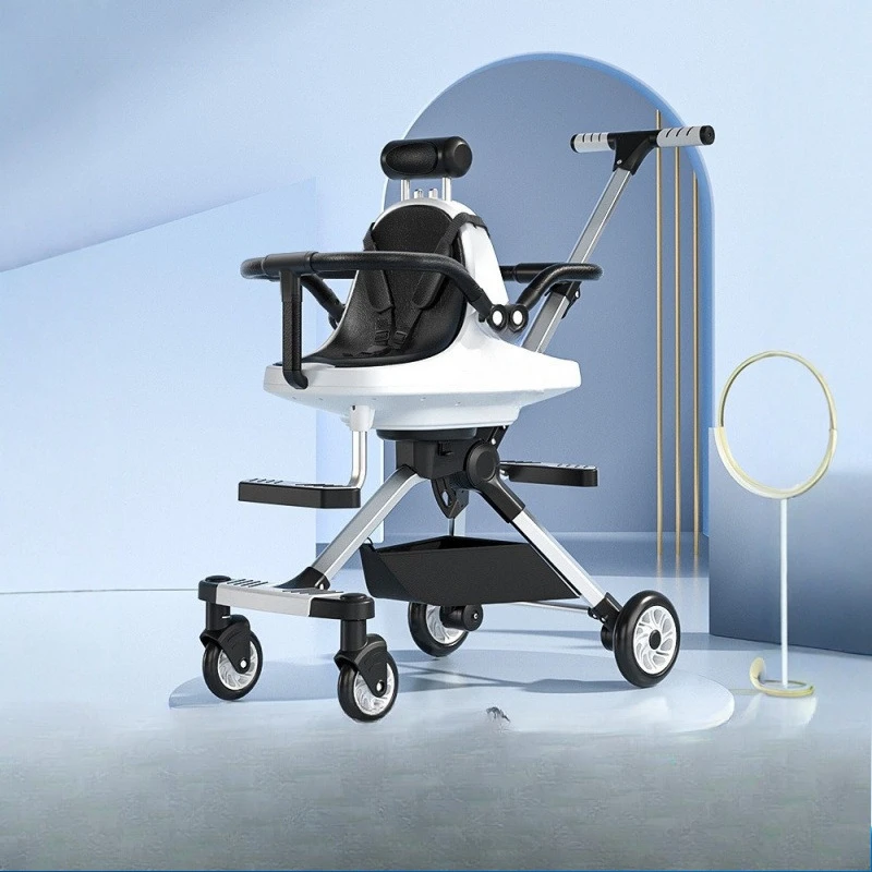 

Baby walking artifact double twin baby walking stroller lightweight second child baby carriage seat one piece