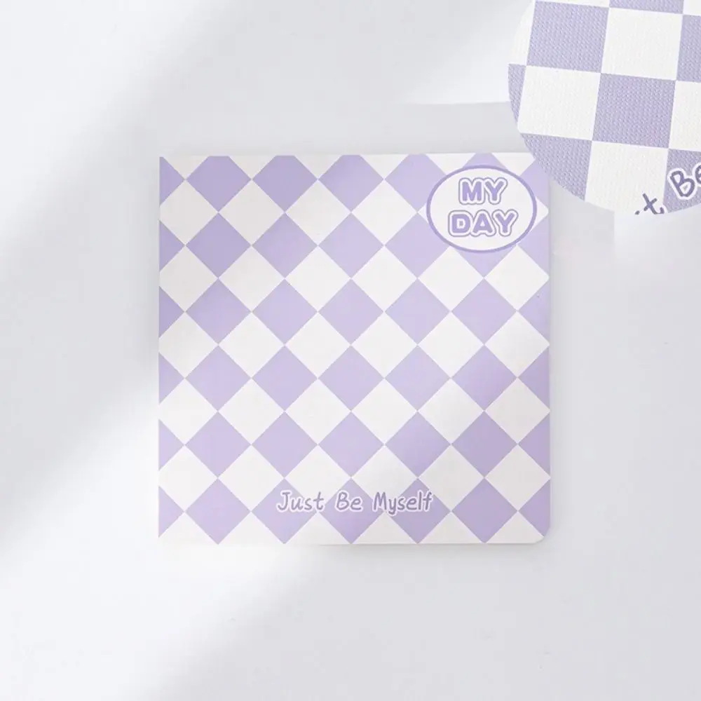 100 Pagina 'S Schaakbord Patroon Notitie Pape Ruit Raster Plakboek Vierkant Raster Notitieboek Cartoon Briefpapier Flip Over Notebook