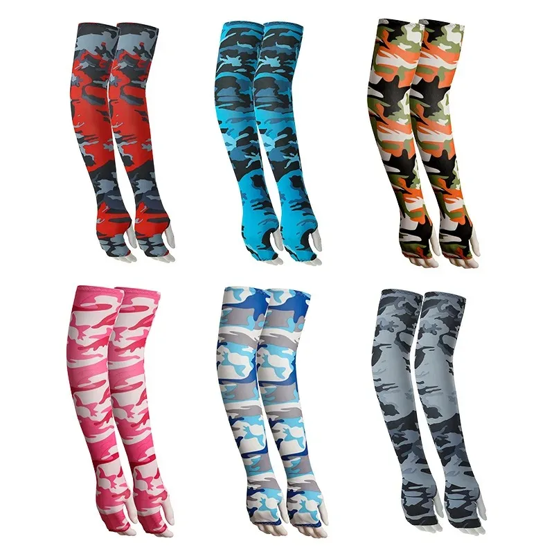 أكمام حماية من الشمس لركوب الدراجات في الهواء الطلق، موسعة وممتدة، أكمام ذراع الدراجة الصيفية، أكمام المشي لمسافات طويلة وصيد الأسماك، أكمام باردة #1