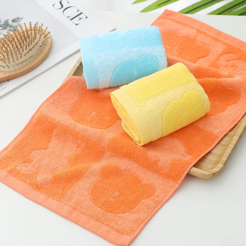 New Bamboo Fiber Towel for Small Animals, 25×50 Cm, Soft and Absorbent, Ideal for Kindergarten Children and Babies’ Face Wiping