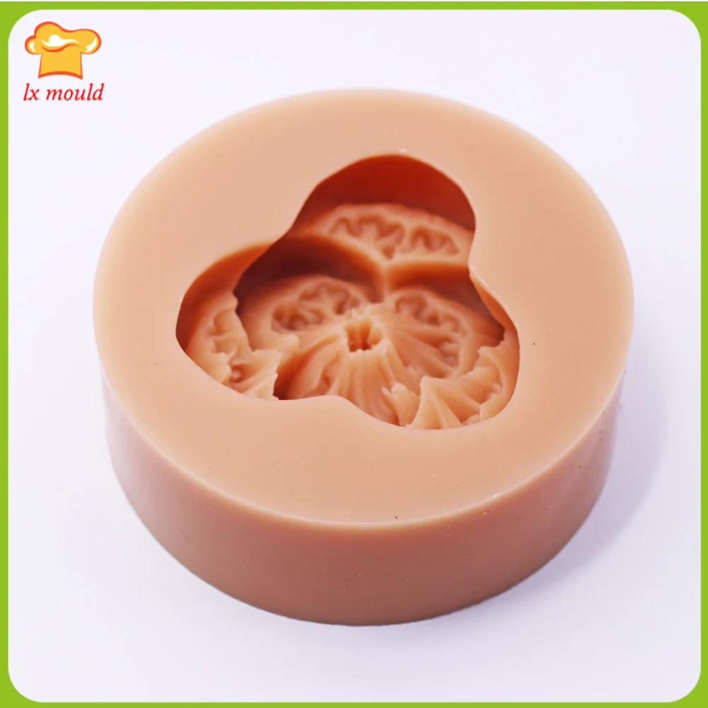 3D Daffodil Flower Silicone Mold Chocolate Candy Fondant Decorating Flower Topper Mould DIY Soap Candle Tool