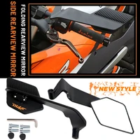Espejo retrovisor lateral de motocicleta para KTM 125 200 250 390 690 790 890 Duke 990 1290 1390 Super Duke Stealth Winglets espejos retrovisores