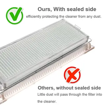 Náhradní HEPA filtr pro Xiaomi Mi Robot Vacuum Mop 2 Pro MJST1S / 2 Lite MJSTL Filtry Příslušenství Náhradní díly Spotřební materiál 12 nejlepší prodej Robotický vysavač Xiaomi Mi Mop 2 Ultra - №12