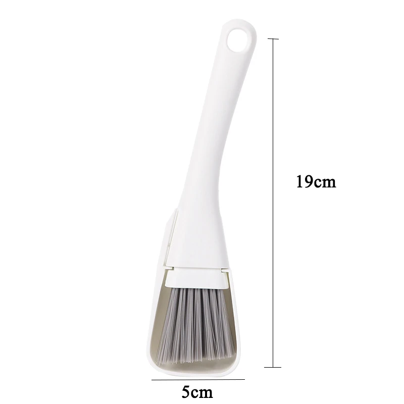Door and Window Slot Car Gap Cleaning Brush Door and Floor Gap Keyboard Car Brush+dustpan 2-in-1 Household Car Cleaning Tool