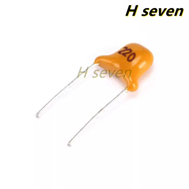 50pcs 50V Monolith capacitor 22/30/33/100/220/470pF 102/103/104/105 100NF 1UF ±10%