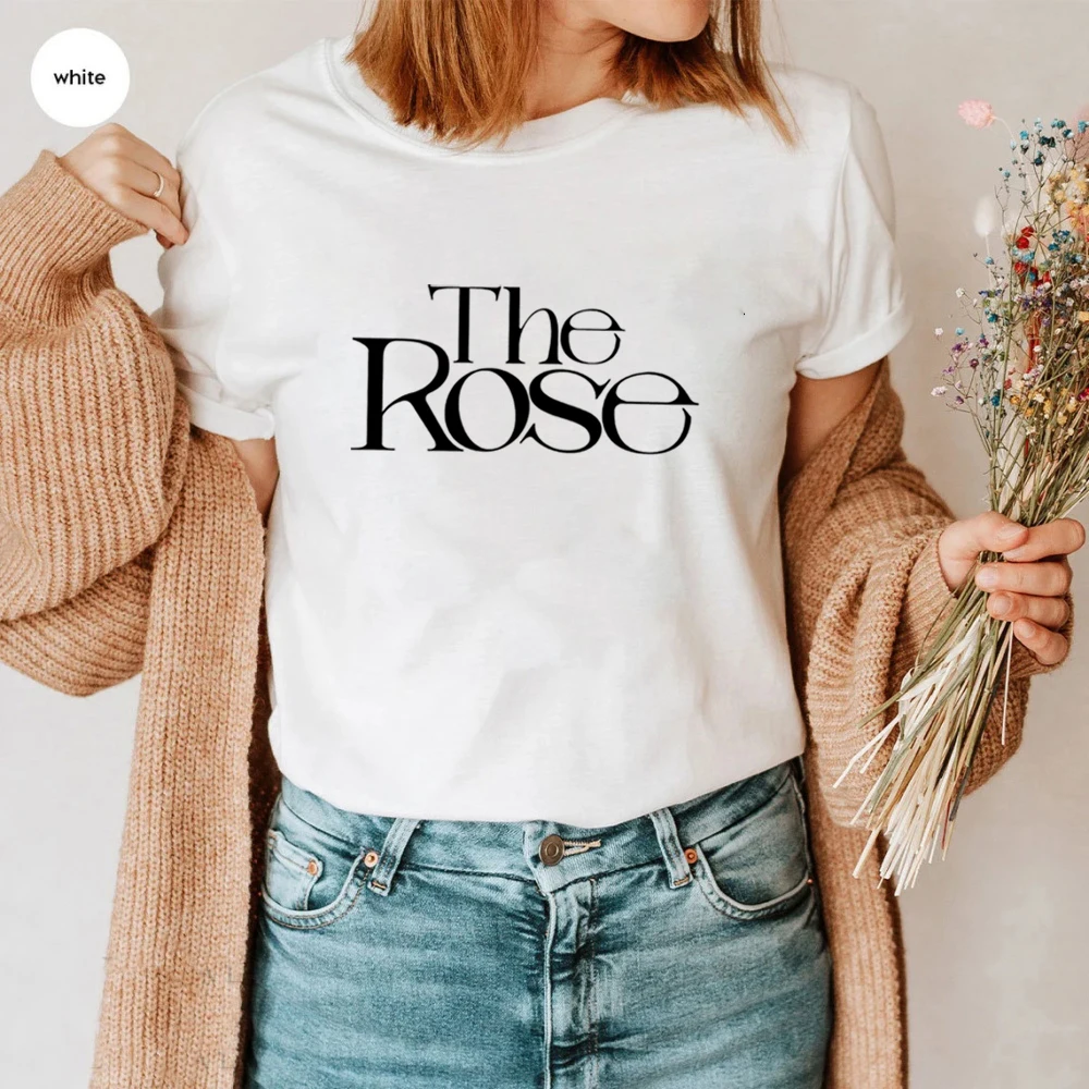 The Rose Back To Me T-Shirt The Rose Korean Group Tee Kim Woo-sung Shirt The Rose Kpop Merch Tee Shirt The Rose Dual Album shirt