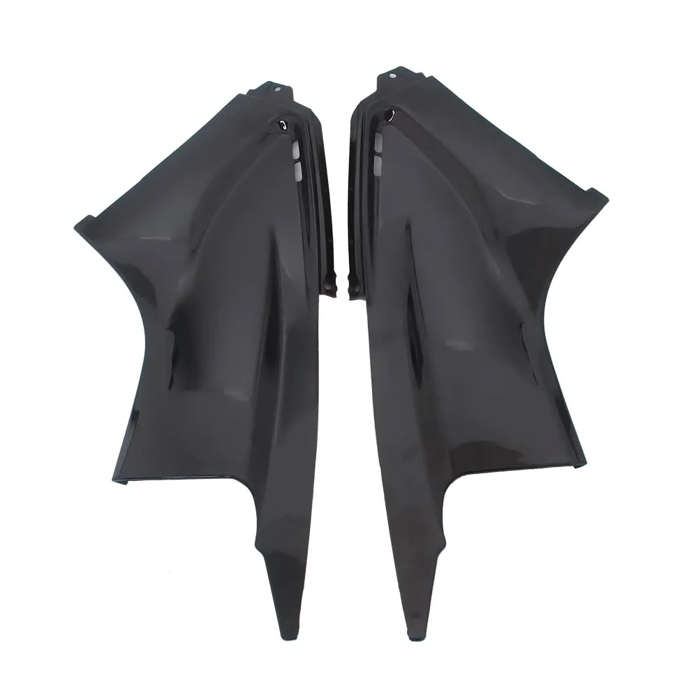 Motorcycle Unpainted Black Side Air Dust Cover Fairing Insert Parts ABS Plastic For Yamaha YZFR6 YZF R6 YZF-R6 2003-2005