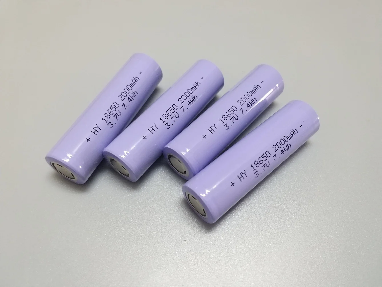 3.7V 2000mAh 18650 Rechargeable lithium battery for 18650 battery