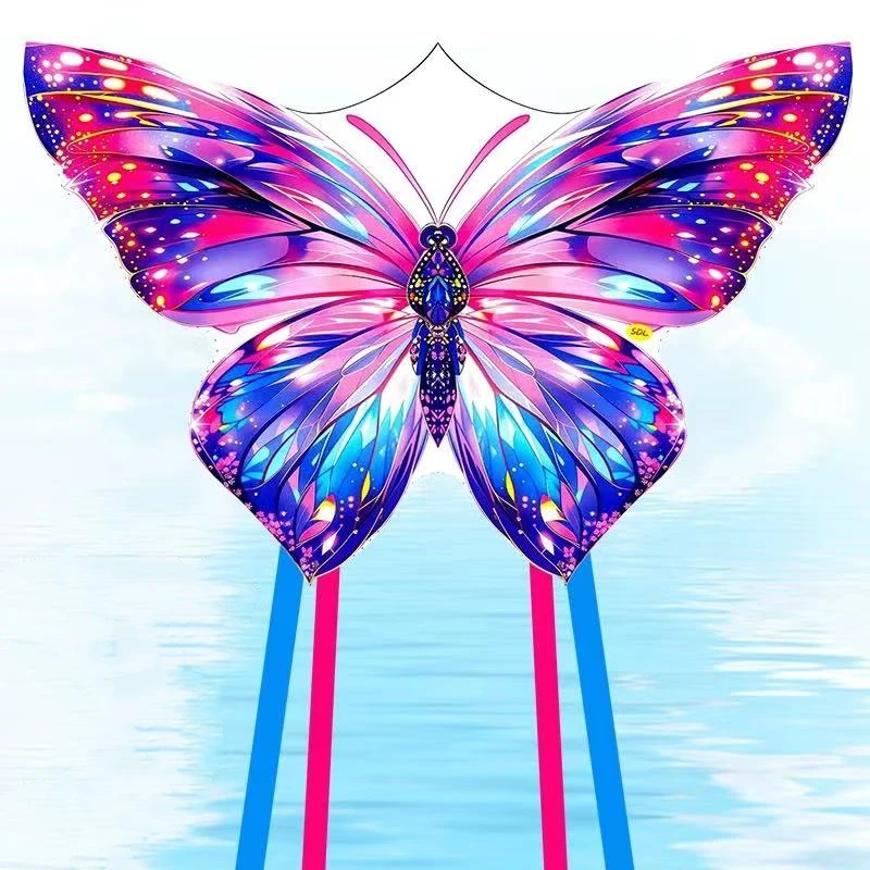 Free Shipping butterfly kite flying for kids kites factory toy sports wind kite children Breezemoon enough game flying bird fun