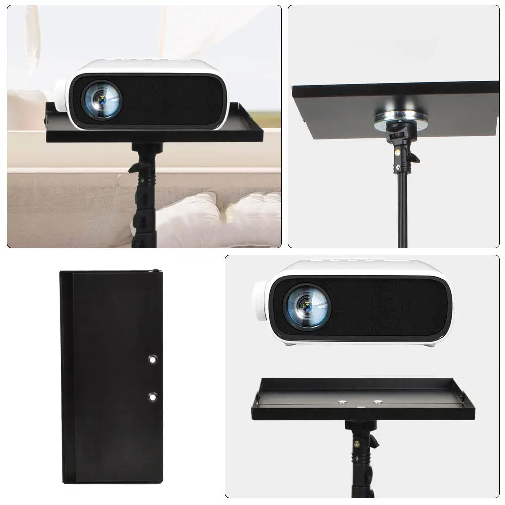 

Подставка для проектора, металлическая, сверхпрочная, недеформируемая, для крепления к штативу, маленькая, легкая, для ноутбука