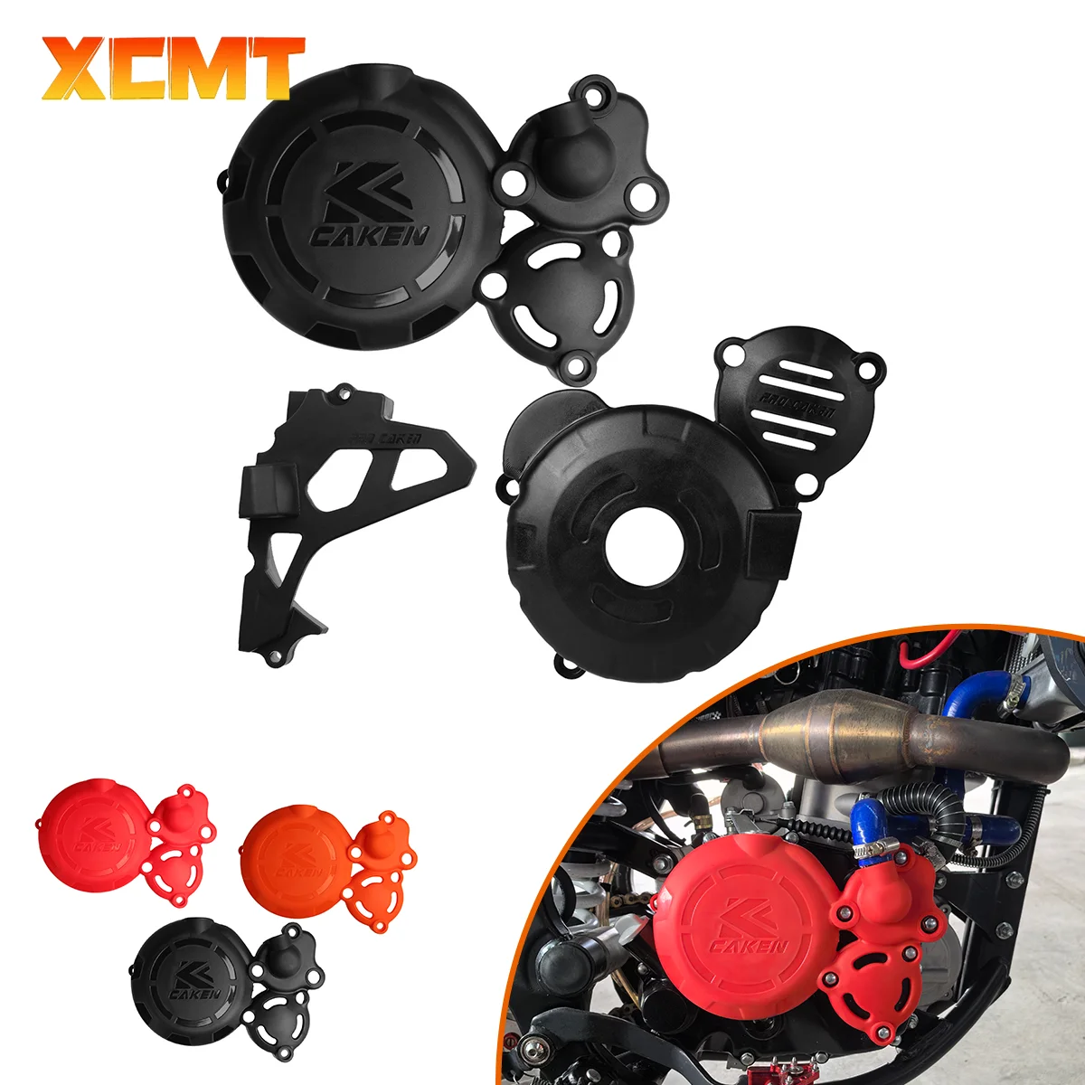 

For Bosuer BSE M6 J1 X6 For ZongShen 300cc CBS300 Motocross Magnetic Motor Clutch Driver Sprocket Engine Protection Cover Parts