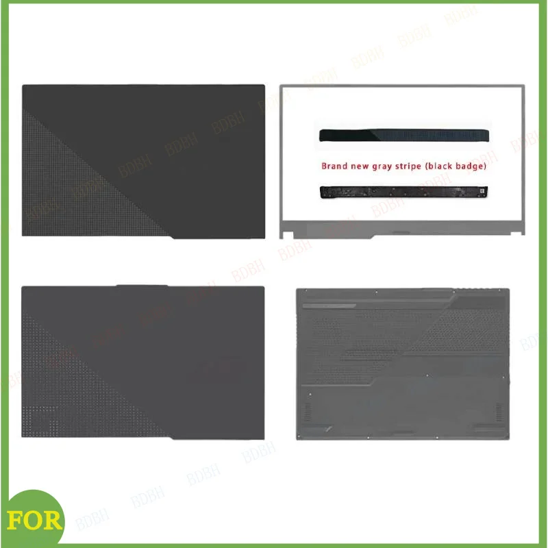 

Подходит для ноутбуков серии ROG G713 G713Q G7130 G713P G733P: задняя крышка LCD-экрана, передняя панель, подставка для рук, нижняя крышка, крышки A, B, C, D.