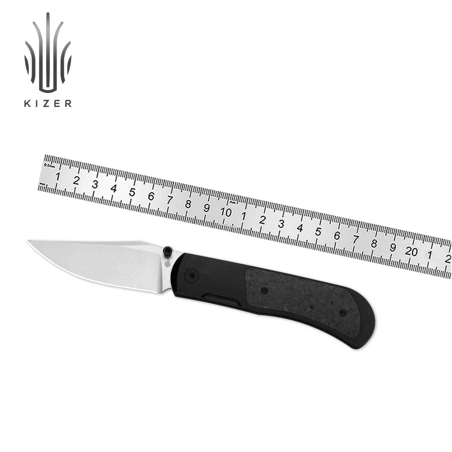 ไคเซอร์ EDC มีดพับพกพาไทโช คิ 4761 เอ 1/A2/A3/A4 ไทเทเนียมพร้อมใบมีด S45VN/M390 แบบพกพามีดล่าสัตว์กลางแจ้ง