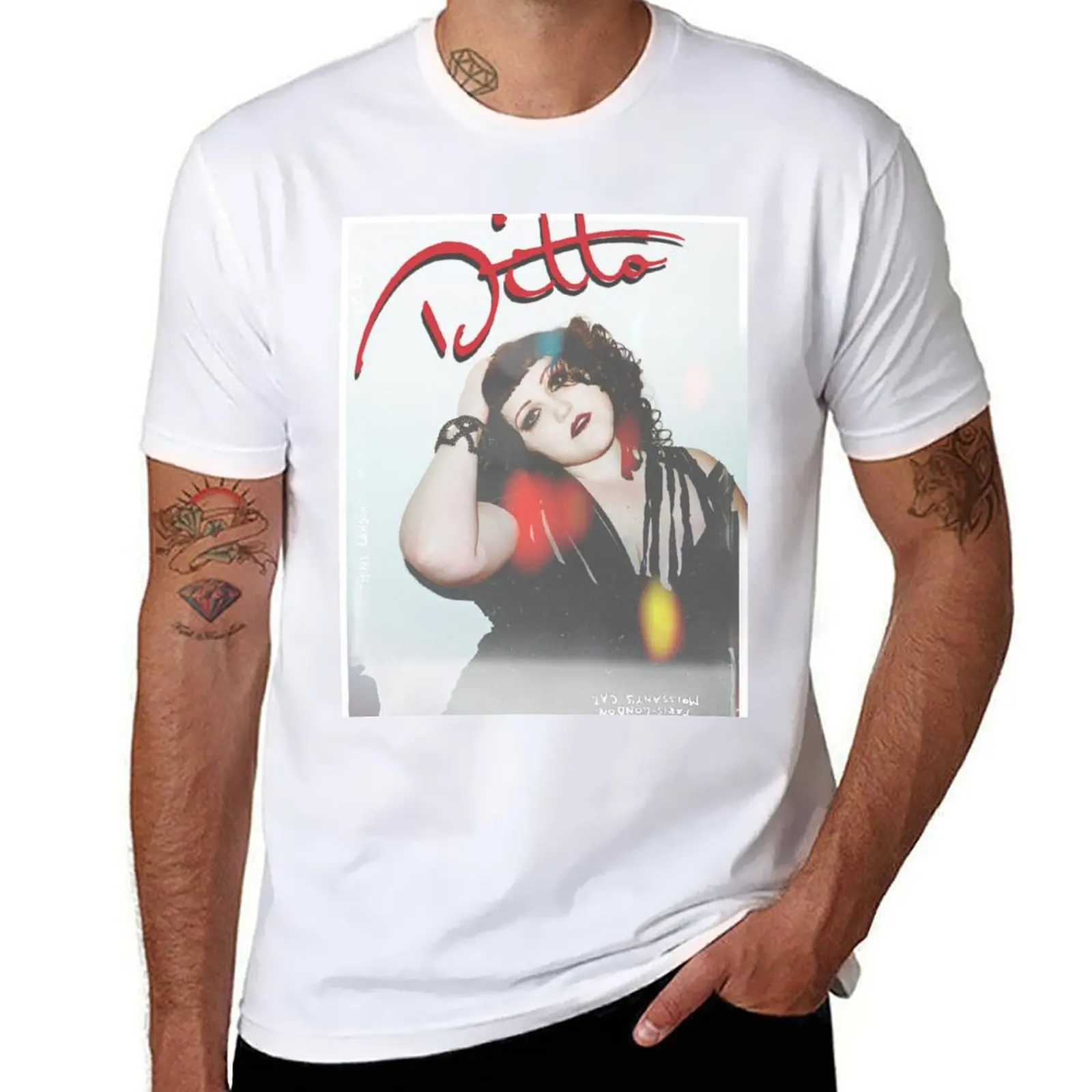 

man casual graphic T-Shirt Beth t shirt Ditto t man shirt