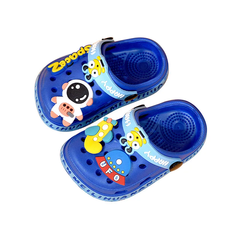 Children\'s Eva Slippers Boys Summer Baby Home Cute Toddler Girls Hole Shoes Soft Bottom Lightweight