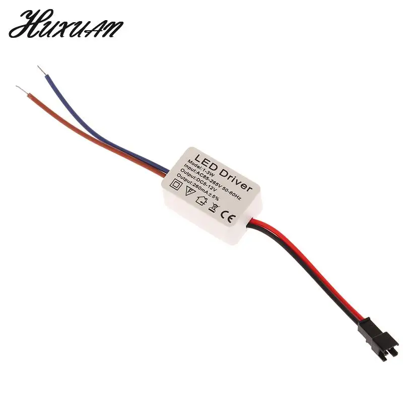 LED Driver 260mA 1-3W LED Power Supply Adapt AC 85V-265V to DC 3-14V LED Lights Driver for LED
