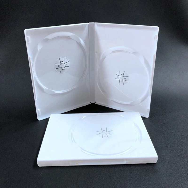 DIY CD Game Case Cover Protective Box For PS2 PS3 Game Disk Holder CD DVD Discs Storage Box Accessories