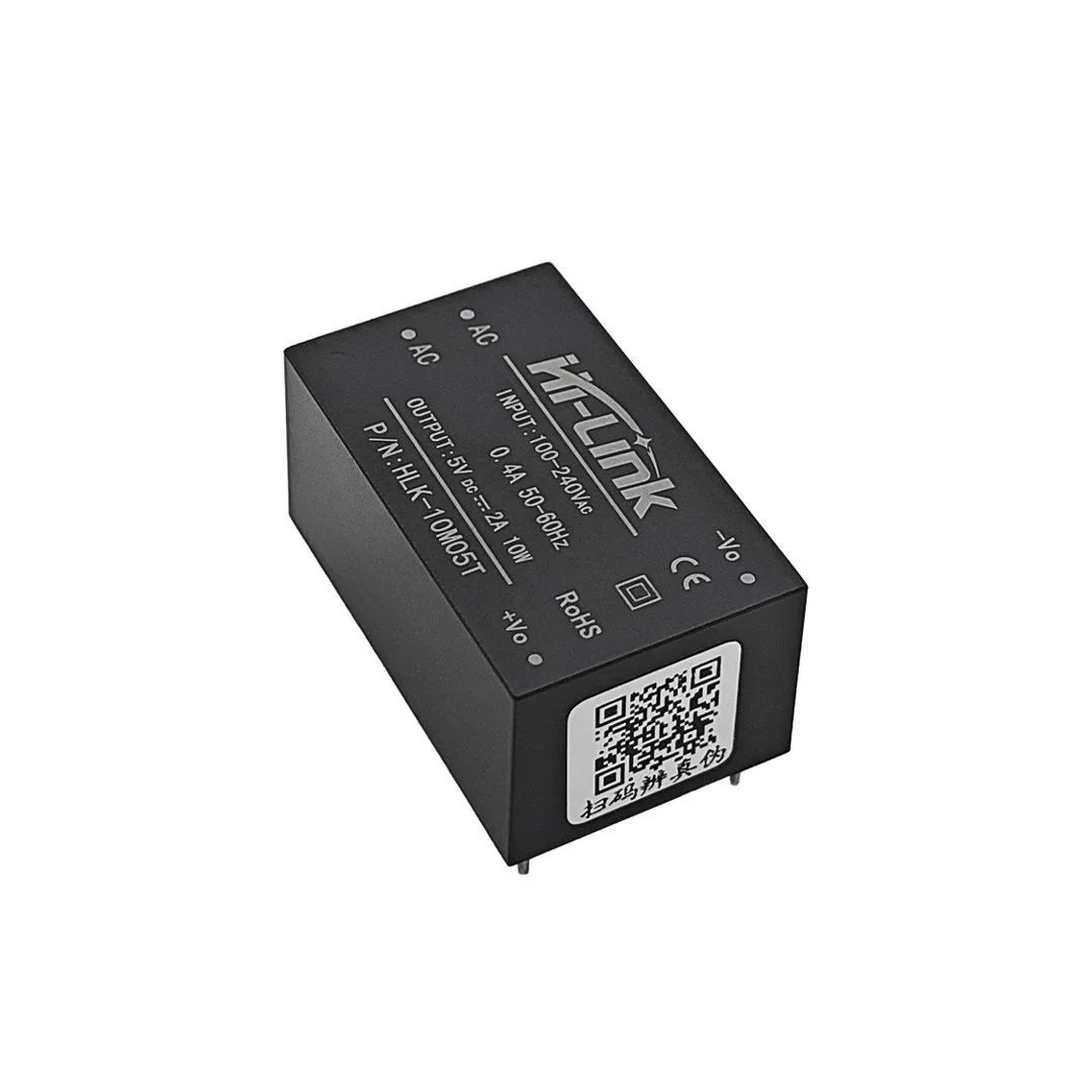 Hilink 10w 3.3v 5v 9v 12v 15v 24v Ac Dc Converter Power Supply Module 10M03T 10M05T 10M09T 10M12T 10M15T 10M24T SmallAs HLK-5M05