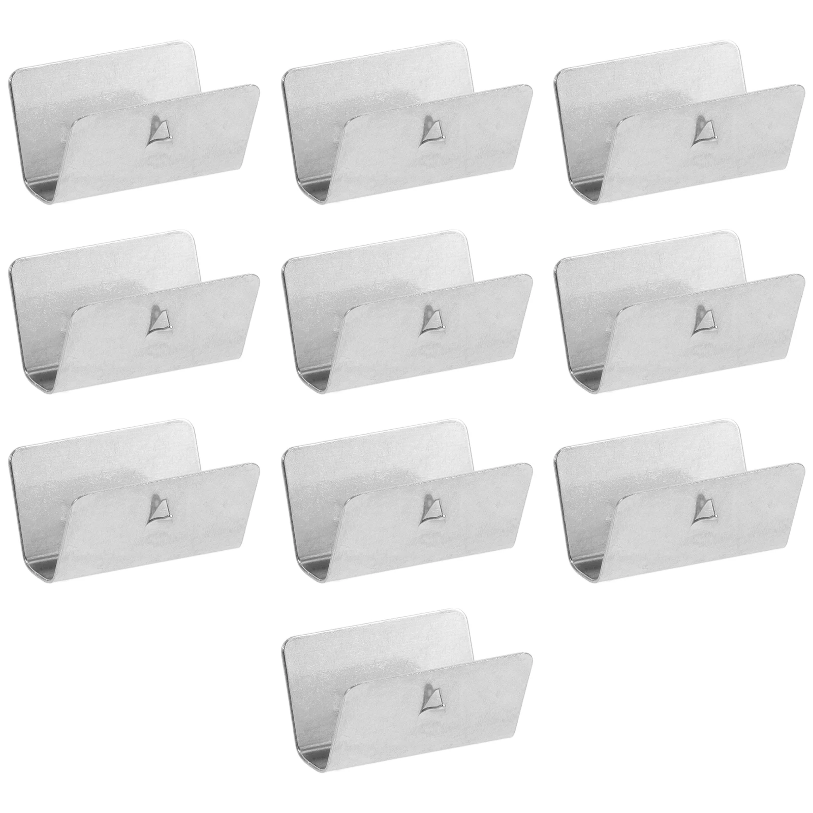 

10 Pcs Windshield Clip Fastener Clips Car Fixing Deflector Adjustable Metal Canopy Clamps Heavy Duty Fasteners