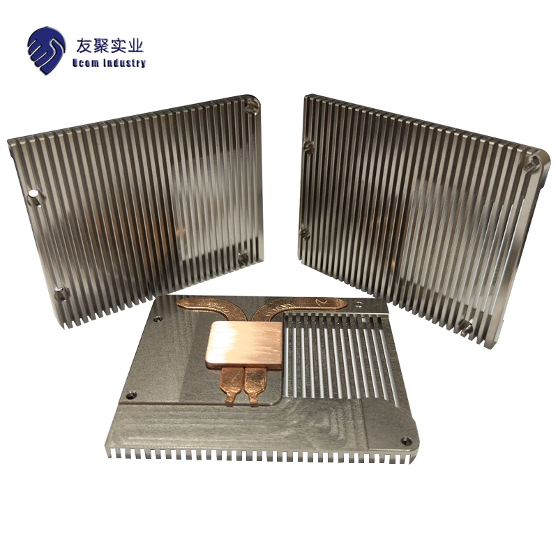 Custom Buckle Fin Heat Sink As Per Design Zipper Aluminum Heatsinks Radiator Servers Heat Sink For medical use