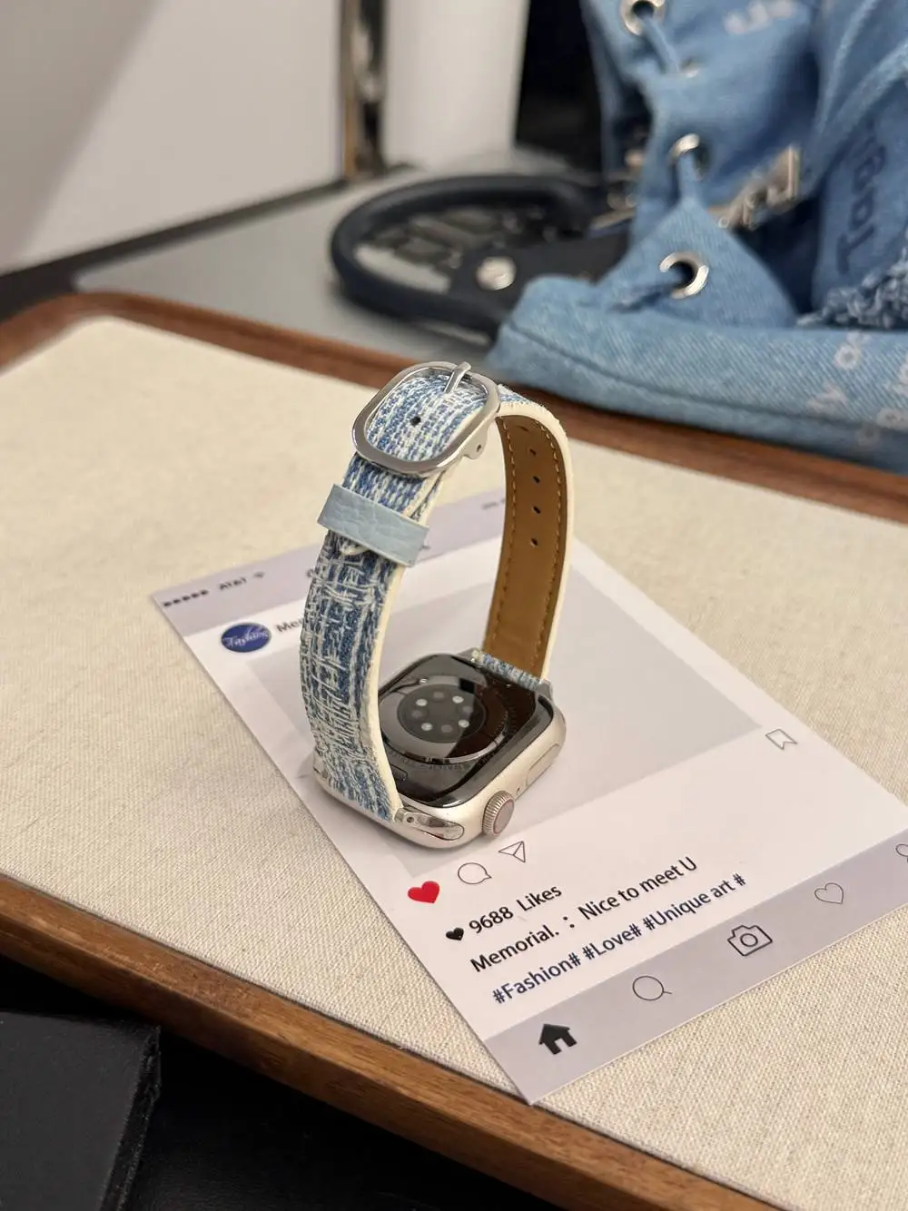 حلقة جلدية شعبية لساعة أبل سلسلة 10/9/8/7/6/5 38 مللي متر 40 مللي متر 41 مللي متر 42 مللي متر 44 مللي متر 45 مللي متر 46 مللي متر 49 مللي متر حزام