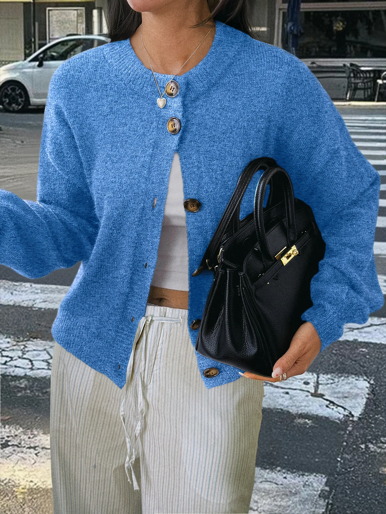 Koszula z długim rękawem, kurtka, sweter damski na wakacje, kolekcja jesień/zima 2025