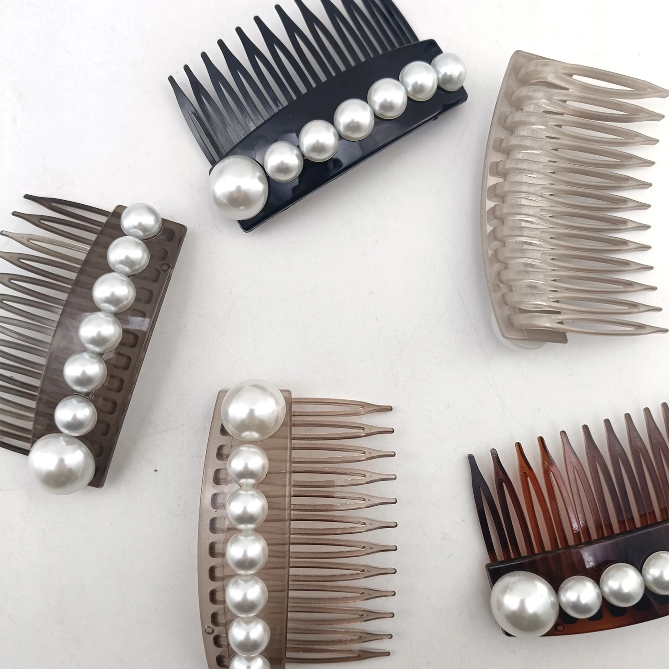12 Teeth Elegant Retro Hair Co - Pearl Hair Pin ulasan dan harga