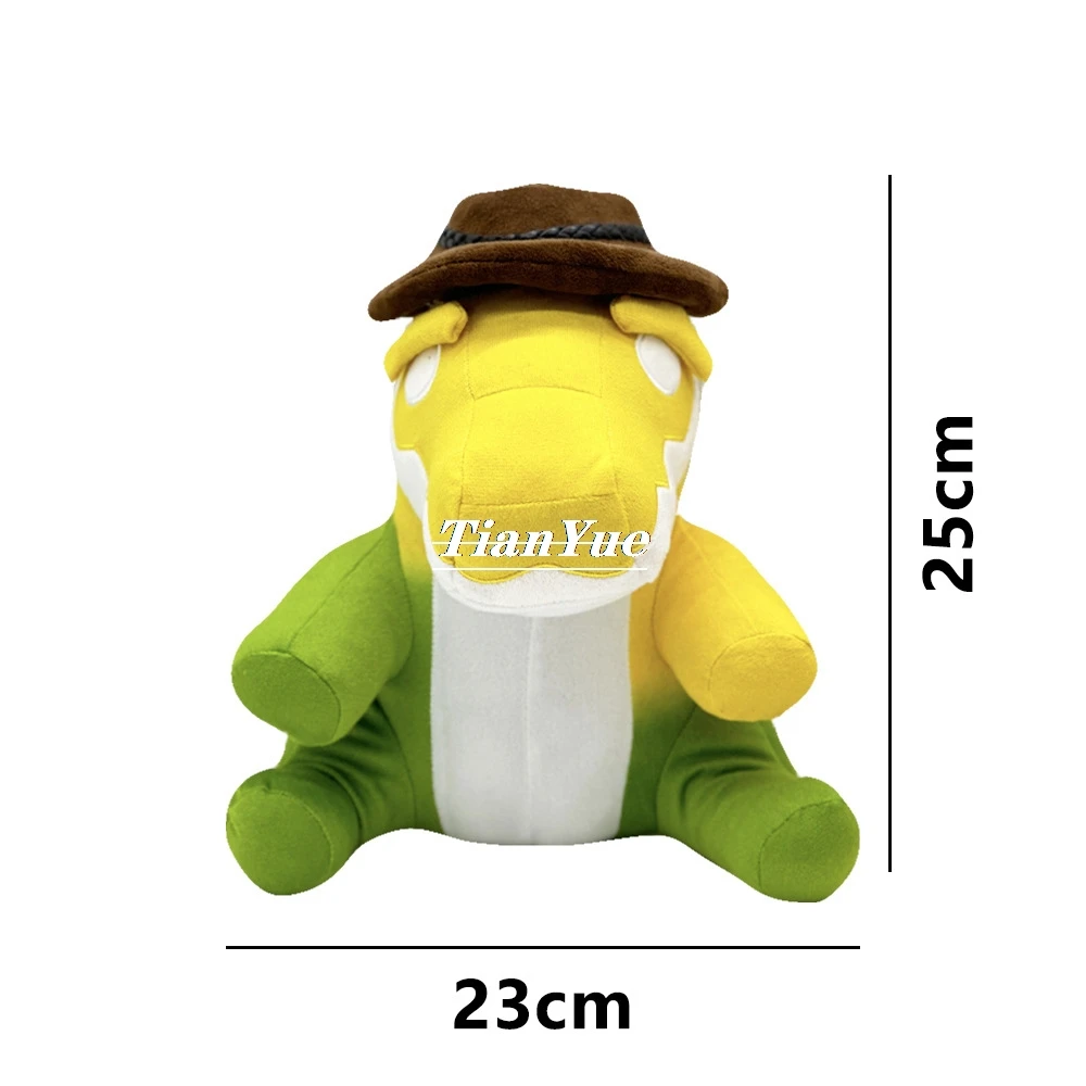 Аниме The Amazing Digital Circus Хэллоуин Крокодил Детский Рождественский Подарок игрушка 25 см