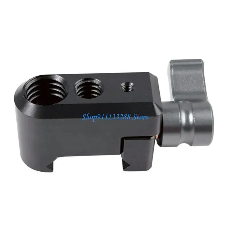 G88D High Strength Aluminum Camera Mount Clamp Precise Sliding 1/4 3/8 Thread Adapter For Quick Gear Setups