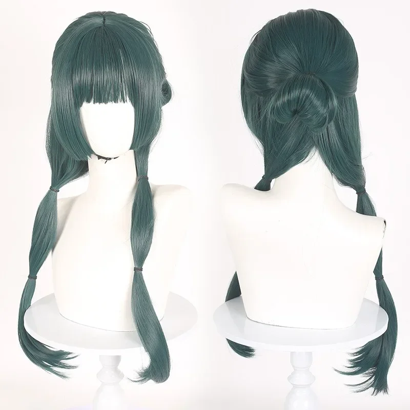

Perruque de Cosplay Anime The Apothecary Diaries Maomao, perruques longues vert foncé