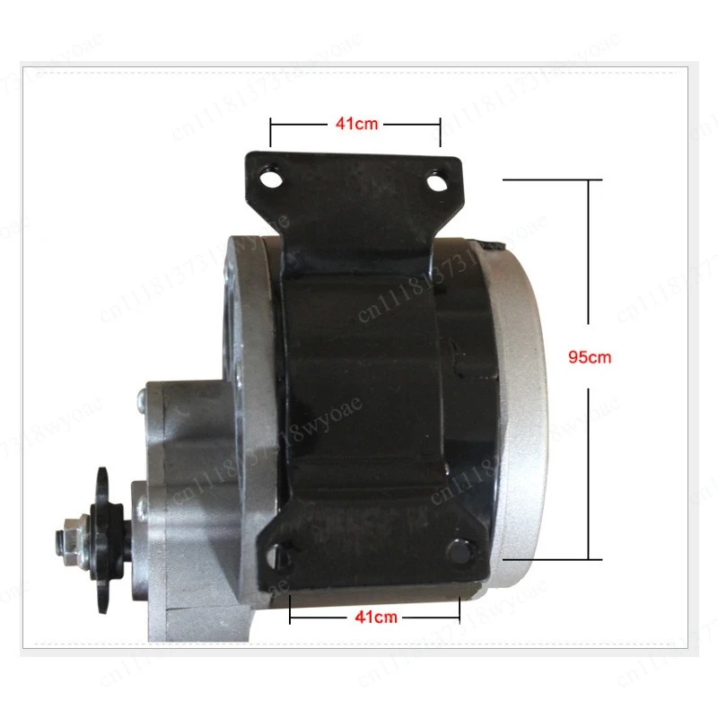 Electric vehicle amusement equipment Agricultural machinery DC permanent magnet brushed geared motor 12V24V250W