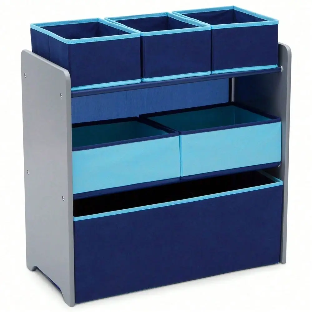 

Bin Design And Store Toy Organizer, Grey Blue