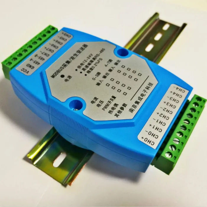 Imagem -02 - Entrada Múltipla Pwm Saída Modbus-rtu Freqüência Pulso Controle de Aquisição de Ciclo de Dever Rs485