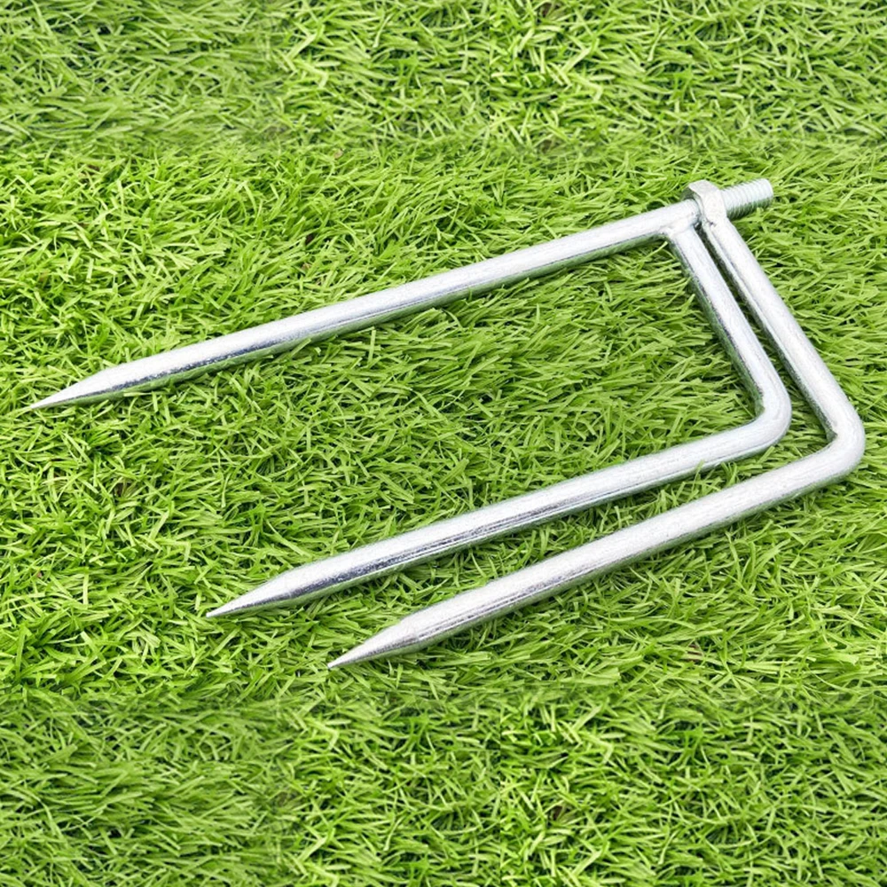 1 قطعة مظلة الأرض سبايك المشبك 17/21/23/25 سنتيمتر مع 1.2 سنتيمتر العالمي الخيوط واجهة استقرار أدوات المظلة حامل المظلة #3